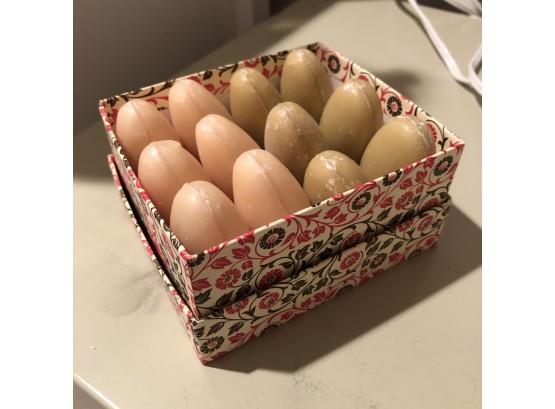 Box Of Egg Shaped Soap