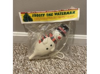 Snowman Tree Watering Ornament