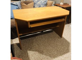 Crate And Barrel Desk With Keyboard Drawer