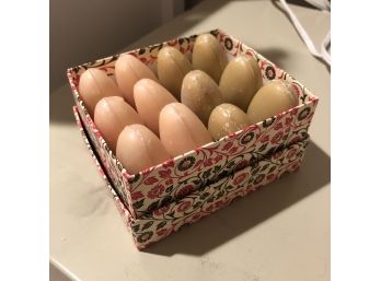 Box Of Egg Shaped Soap