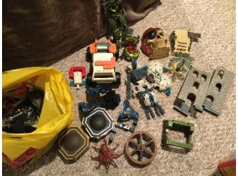 Megablocks Collection, Including Pirate Themed Pieces