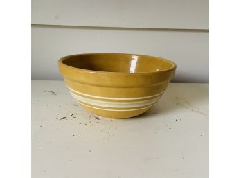 Vintage Yellow Mixing Bowl 9'