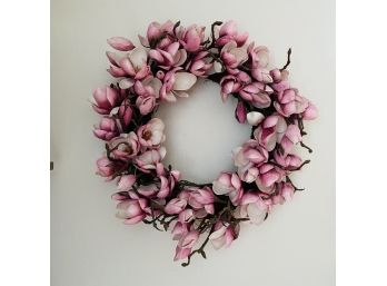 Magnolia Blossom Wreath 16'