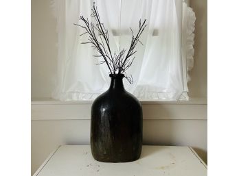 Bottle Vase With Branches