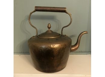 Antique Maurice Cohen & Co. London, Copper Tea Kettle