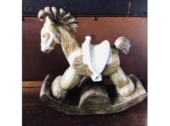 Ceramic Rocking Horse