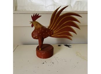 Decorative Rooster Figure