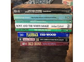 Book Lot No. 3: More Paperback Mysteries