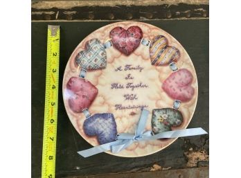 Heartstrings Family Ties By Judy Gibson Collector Plate