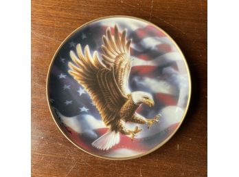 Franklin Mint Eagle Plate 'The American Eagle'