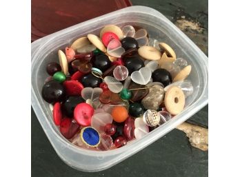 Buttons, Beads And Pins
