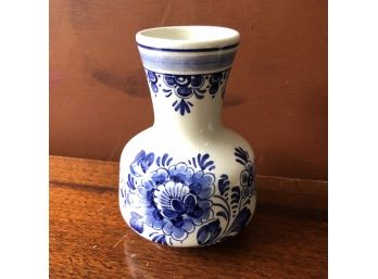 Delft Holland Handpainted Signed Vase