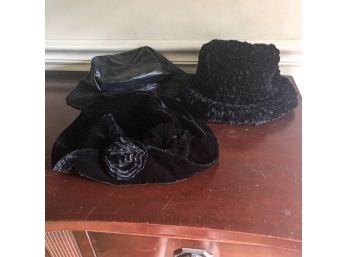 Set Of Three Kids Hats