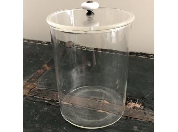 Pyrex Cylinder With Lid
