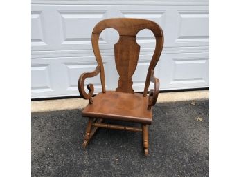 Tell City Chairs Balloon Back Rocking Chair