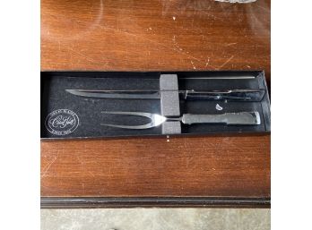 Vintage Carvel Carving Fork And Knife Set