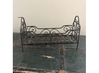 Wrought Iron Doll Bed