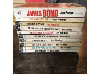 Book Lot No. 5: James Bond Paperbacks