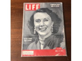 Life Magazine June 30, 1952