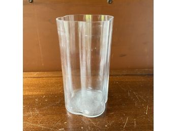Clover Shaped Glass Vase