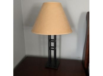 Metal Table Lamp With Shade No. 2