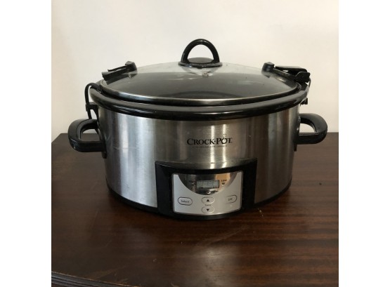 Crock Pot Slow Cooker With Digital Controls