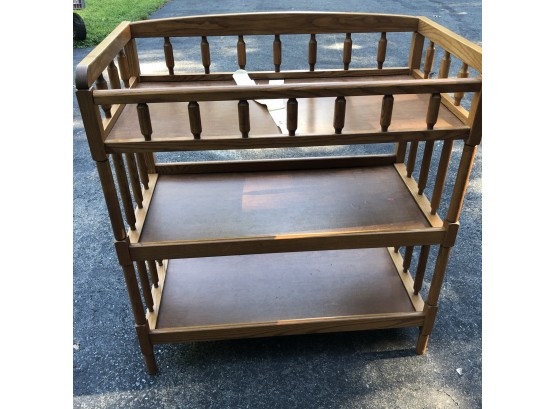 Wooden Changing Table
