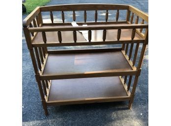 Wooden Changing Table