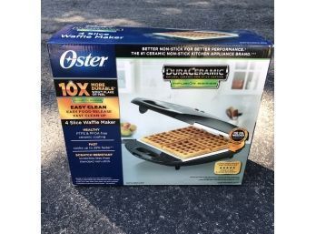 Oster DuraCeramic Easy Clean Waffle Maker