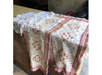 Fringed Runners And Doilies