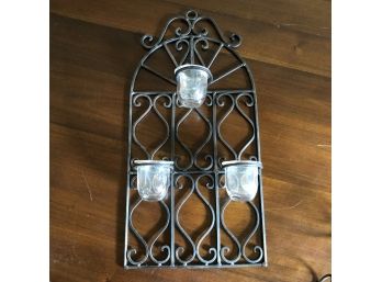 Hanging Candle Sconce