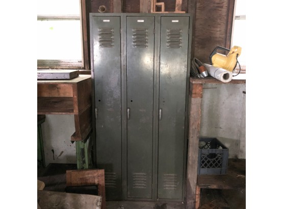 Vintage Lockers (Numbers 1, 2, 3)