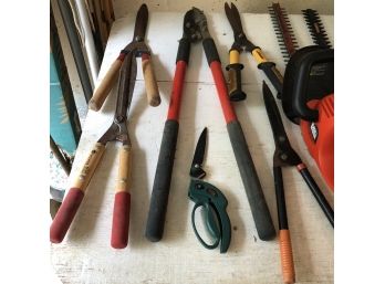 Pruning Shears And Clippers Lot