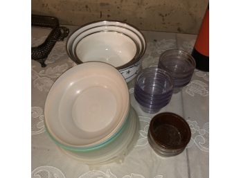 Vintage Tupperware And Other Bowls