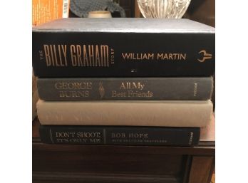 Set Of 4 Hardcover Books (Graham, Burns, Nixon, Hope)