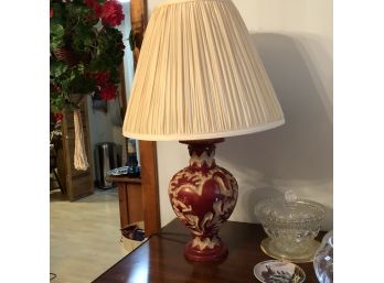 Vintage Lamp With Horse Motif
