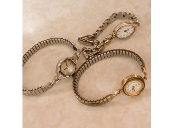 Set Of Three Women's Bracelet Watches