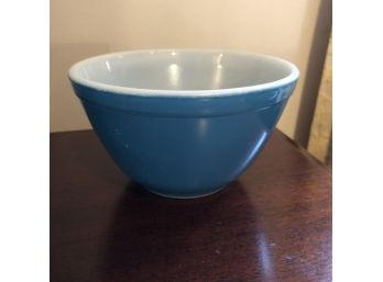 Small Teal Blue Pyrex Bowl