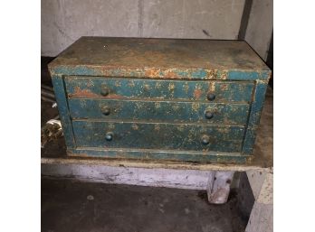 Metal Chest With Drawers
