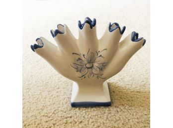 Vintage Five Finger Bud Vase