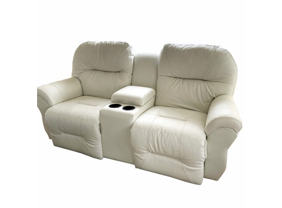 Best Home Furnishings Leather Power Reclining Loveseat