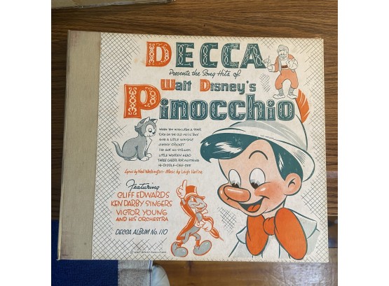 Decca Pinocchio Record Set