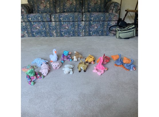 Lot Of 15 Beanie Babies