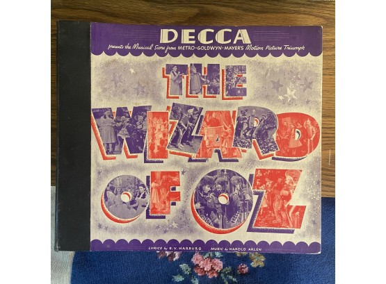Decca The Wizard Of Oz Record Set