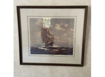 'The Red Jacket' Framed Print By Frank Vining Smith