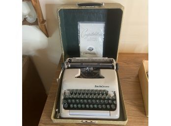 Smith Corona Sterling Typewriter With Correcting Cassettes