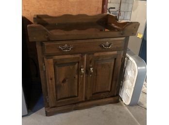 Vintage Dry Sink With Lower Cabinet