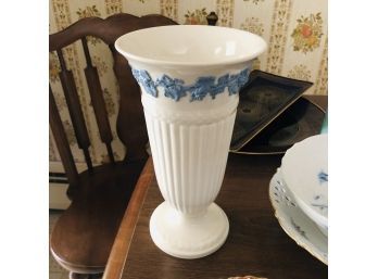 Wedgewood Embossed Queen's Ware Vase