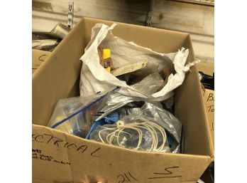 Garage Box Lot: Electrical Parts (211)
