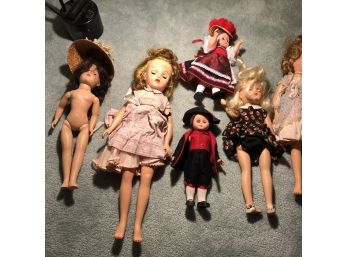 Assortment Of Vintage Dolls
